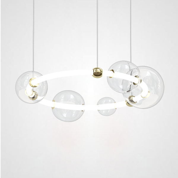 Подвесная люстра светодиодная sessa-ring01