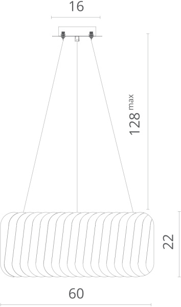 картинка Подвесная люстра Megan 7568/02 LM-9 от магазина BTSvet