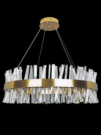 картинка Подвесная люстра хрустальная светодиодная с пультом и управлением смартфоном регулировка цветовой температуры и яркости ночной режим и таймер INNOVATION STYLE 83049 от магазина BTSvet