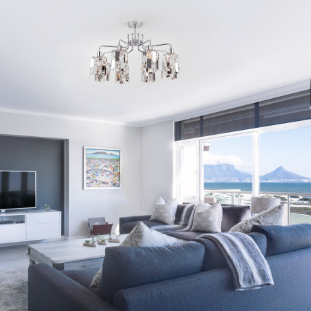 картинка Потолочная люстра хрустальная Scoppio 10101/8 от магазина BTSvet