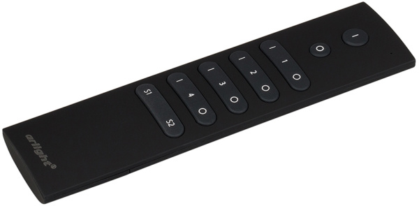Пульт SR-2833N-Z4 Black (диммер 4 зоны) (Arlight, IP20 Пластик, 3 года) 021546