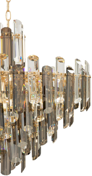 картинка Подвесная люстра хрустальная Flare DIA200PL-08G от магазина BTSvet