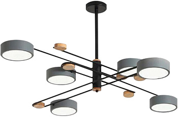 Потолочная люстра светодиодная Рапис 07648-6,16