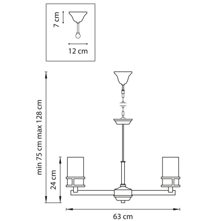 картинка Подвесная люстра Cero 731067 от магазина BTSvet