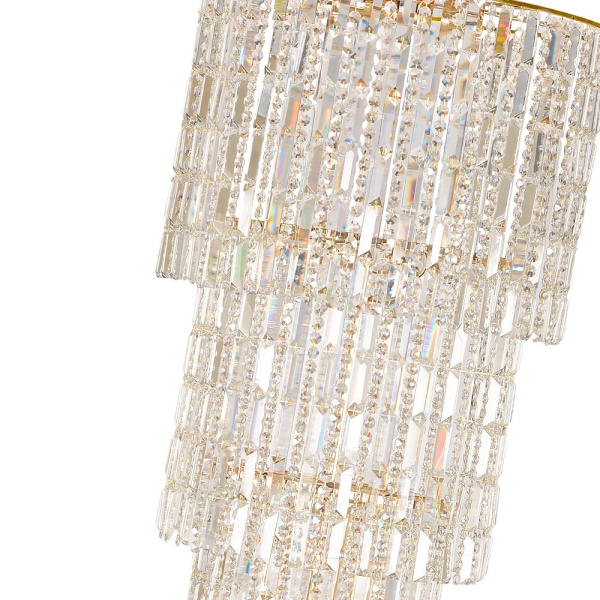 картинка Каскадная хрустальная люстра Valencia Valencia E 1.11.50.501 G от магазина BTSvet