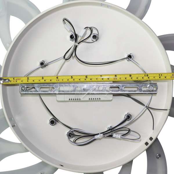 картинка Потолочная люстра светодиодная с управлением пультом смартфоном и голосом регулировкой цветовой температуры и яркости ночным режимом и таймером LED LAMPS 81216 от магазина BTSvet