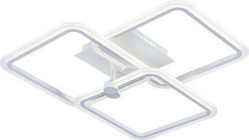 Потолочная люстра светодиодная с пультом регулировкой цветовой температуры и яркости ночным режимом 10220/3LED