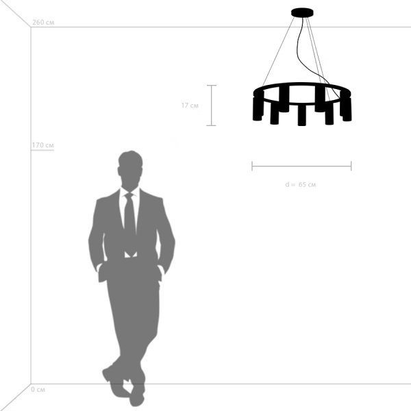 картинка Подвесная люстра Roma 718097 от магазина BTSvet