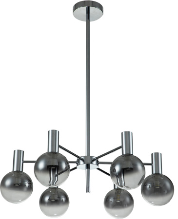 картинка Люстра потолочная на штанге Collana V000224 (13015/6R Chrome) от магазина BTSvet