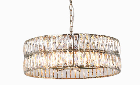 картинка Подвесная люстра хрустальная 10120 10125+3/C gold new от магазина BTSvet
