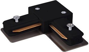 Коннектор угловой для однофазного шинопровода TRC-1-1-L-BK черный