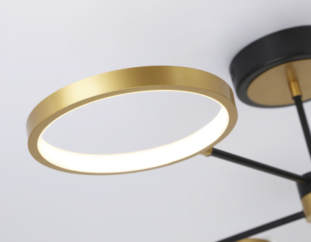 картинка Потолочная светодиодная люстра с пультом COMFORT FL5153 от магазина BTSvet