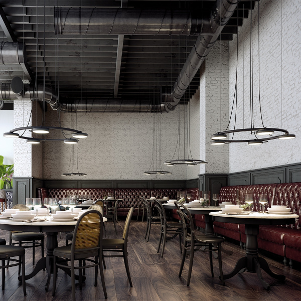 картинка Подвесная люстра светодиодная CARY01 от магазина BTSvet