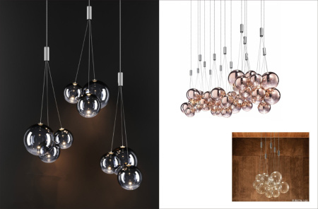 картинка Подвесной светильник Selfie 19152P/3-6W-3000K CP от магазина BTSvet