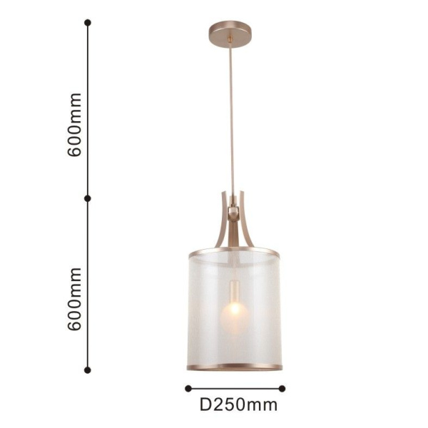 картинка Подвесной светильник Himiko 2551-1P от магазина BTSvet