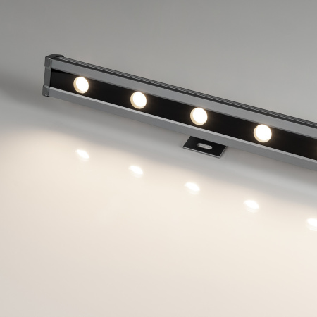 картинка Светодиодный прожектор AR-LINE-1000L-48W-24V RGB-Day4000 (Grey, 15x45 deg, DMX512) (Arlight, Закрытый) 027282 от магазина BTSvet