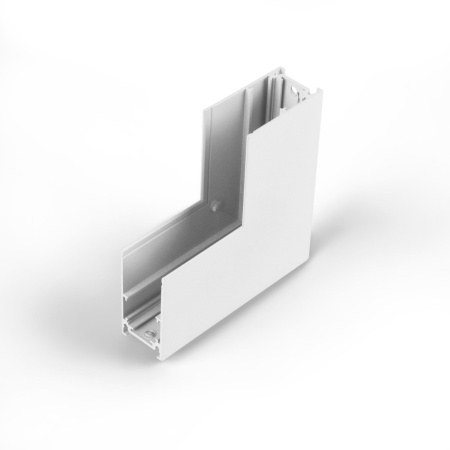 Коннектор угловой внутренний для накладного шинопровода белый 85091/00 Slim Magnetic