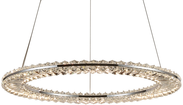 Подвесной светильник светодиодный 8240 8241/600 chrome