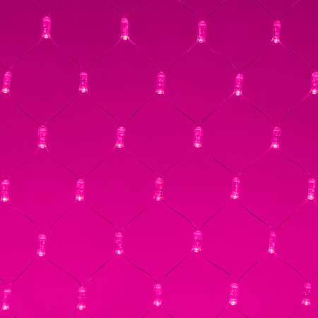 картинка Светодиодная гирлянда ARD-NETLIGHT-CLASSIC-2000x1500-CLEAR-288LED Pink (230V, 18W) (Ardecoled, IP65) 024683 от магазина BTSvet