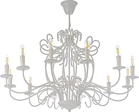 картинка Подвесная люстра Amaro E 1.1.12 W от магазина BTSvet