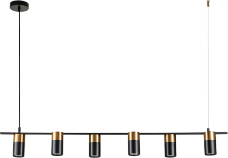 картинка Подвесной светильник Liberta V000147 (11014/6P Black) от магазина BTSvet