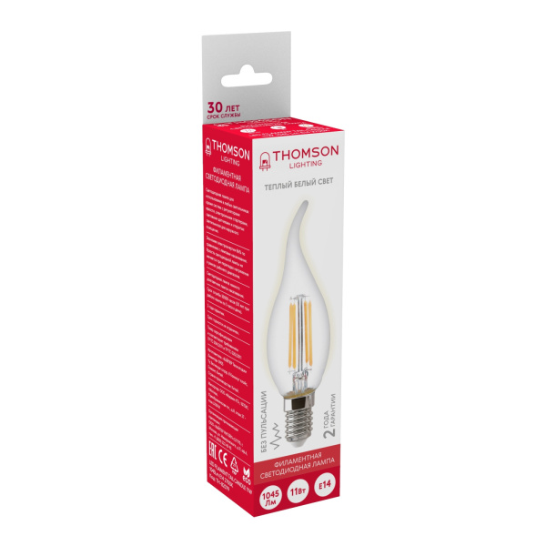 картинка Лампочка светодиодная филаментная Tail Candle TH-B2079 от магазина BTSvet