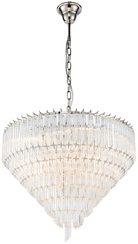 Подвесная люстра хрустальная Manhattan 051D-6 nickel
