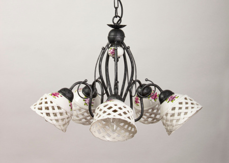 картинка Подвесная люстра MDK9365/5ABlack от магазина BTSvet