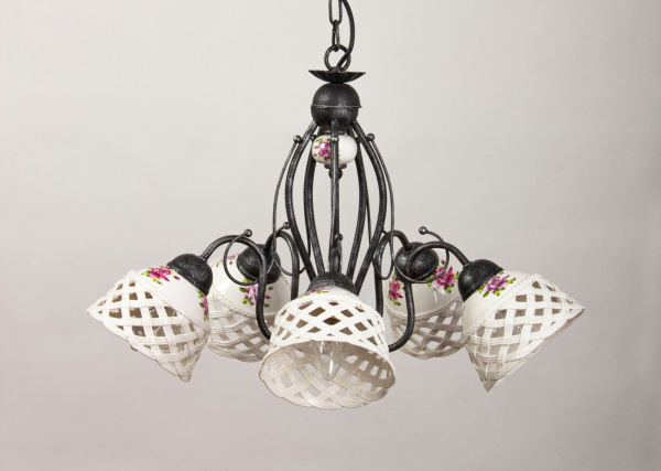 картинка Подвесная люстра MDK9365/5ABlack от магазина BTSvet