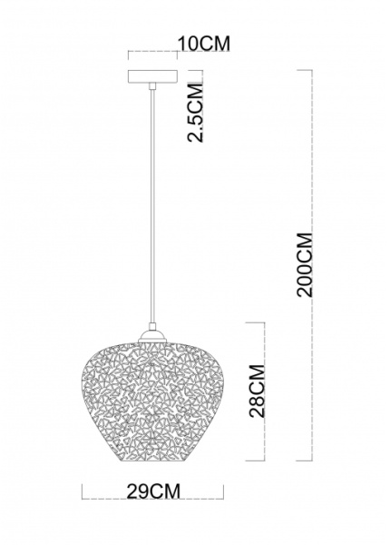 картинка Подвесной светильник Capriccio 5004/04 SP-1 от магазина BTSvet