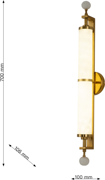 картинка Бра светодиодное Plunger 3012-2W от магазина BTSvet