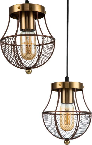 картинка Подвесной светильник Pallo V000189 (10011/3P Gold) от магазина BTSvet