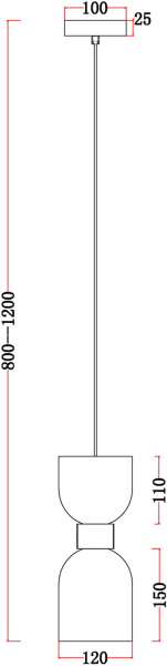 картинка Подвесной светильник Savia FR5203PL-01CH от магазина BTSvet
