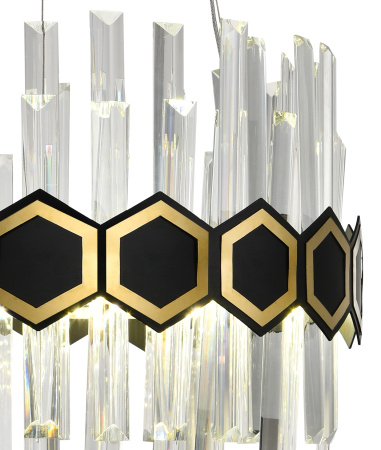 картинка Подвесная люстра светодиодная хрустальная LED LAMPS 81320 от магазина BTSvet
