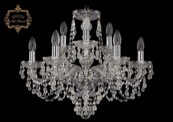 Хрустальная подвесная люстра 11.24.6+3.200.Cr.V0300