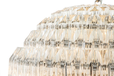 картинка Подвесная люстра хрустальная Manhattan 103D-10 nickel от магазина BTSvet