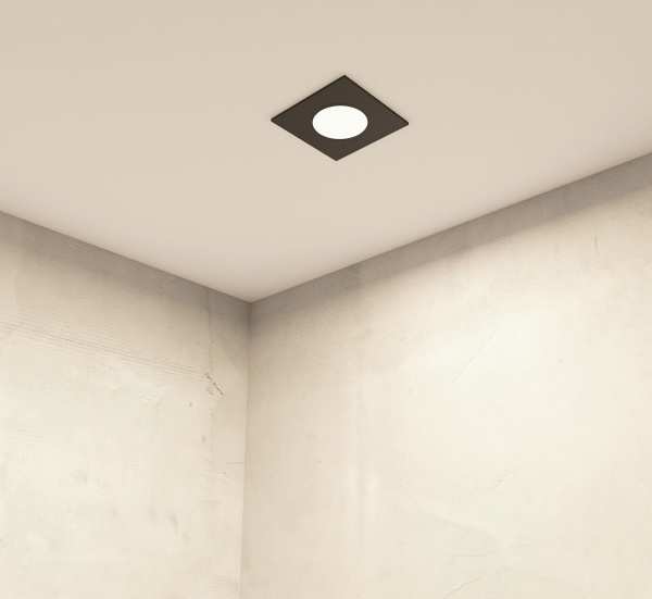 картинка Встраиваемый влагозащищенный светильник PORT DK3102-BK от магазина BTSvet