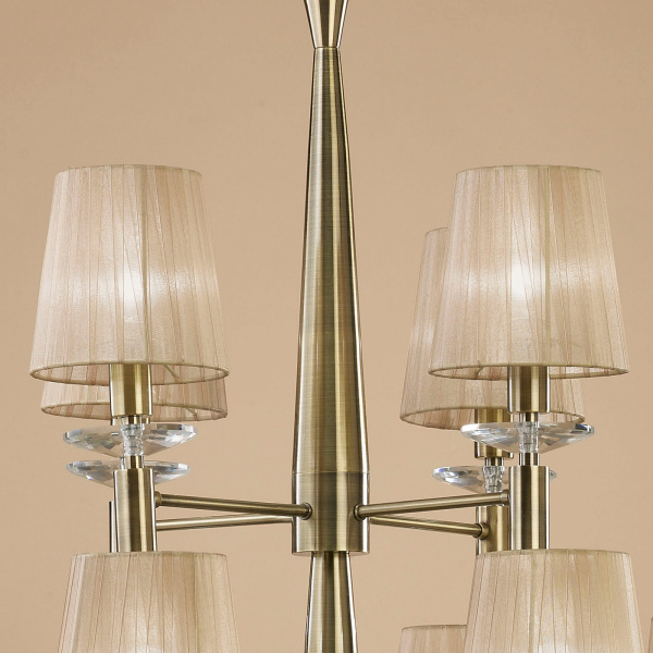 картинка Большая люстра Tiffany Cuero 3870 от магазина BTSvet