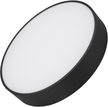 Потолочный светильник LED круглый SP-RONDO-R350-30W Warm3000 (BK, 120 deg, 230V) (Arlight, IP40 Металл, 3 года) 034810
