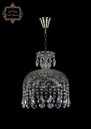 Хрустальный подвесной светильник 14.01.5.d30.Br.L