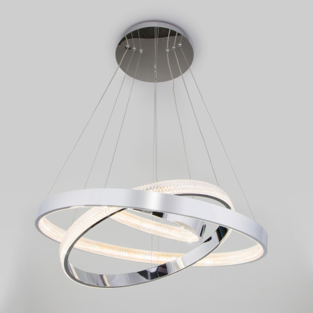 картинка Подвесная люстра светодиодная с пультом и управлением смартфоном регулировкой яркости Smart Posh 90276/3 от магазина BTSvet