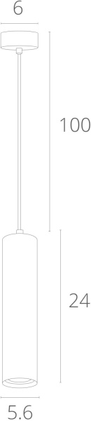 картинка Подвесной светильник Sirius A1524SP-1BK от магазина BTSvet