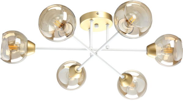 Потолочная люстра на штанге DeMarkt Вита 220013606