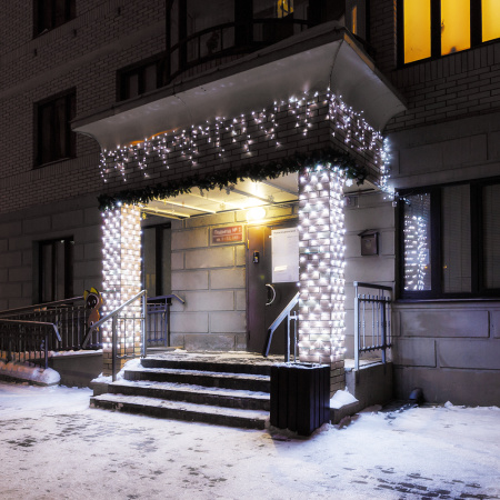 картинка Светодиодная гирлянда ARD-EDGE-PRO-5600x900-BLACK-240LED-STD WHITE (230V, 15W) (Ardecoled, IP65) 026031 от магазина BTSvet