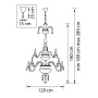 картинка Хрустальная люстра Campana 716364 от магазина BTSvet