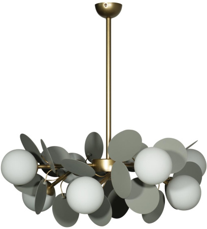 Потолочная люстра светодиодная Matisse 10008/8 Grey