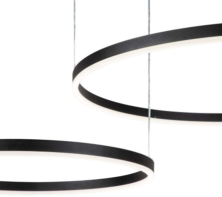 картинка Подвесной светильник Galass V000030L (14001/2P Black) от магазина BTSvet