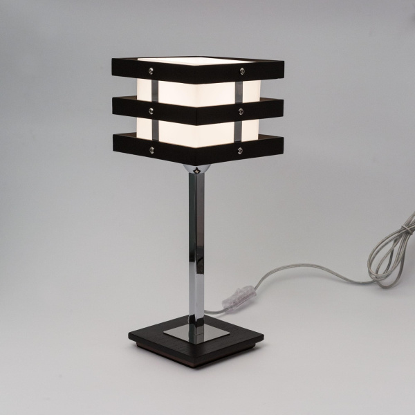 картинка Настольная лампа в цвете венге Kioto CL133811 от магазина BTSvet