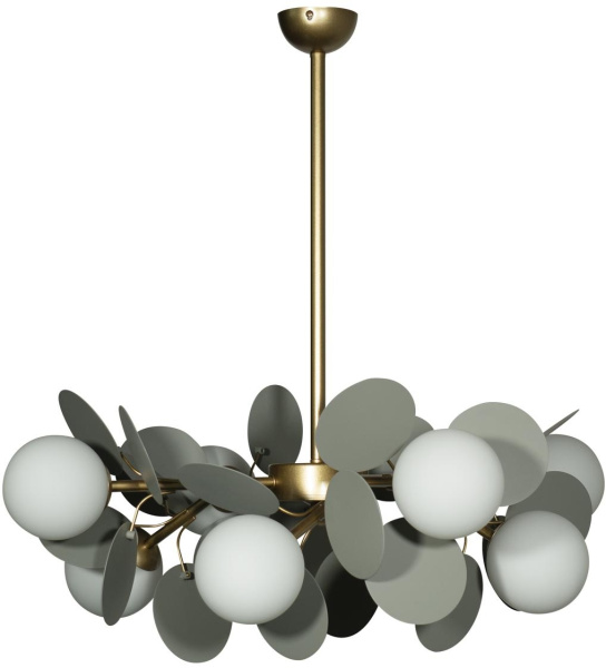 Потолочная люстра светодиодная Matisse 10008/8 Grey