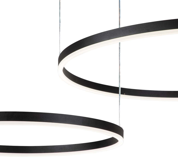 картинка Подвесной светильник Galass V000030L (14001/2P Black) от магазина BTSvet